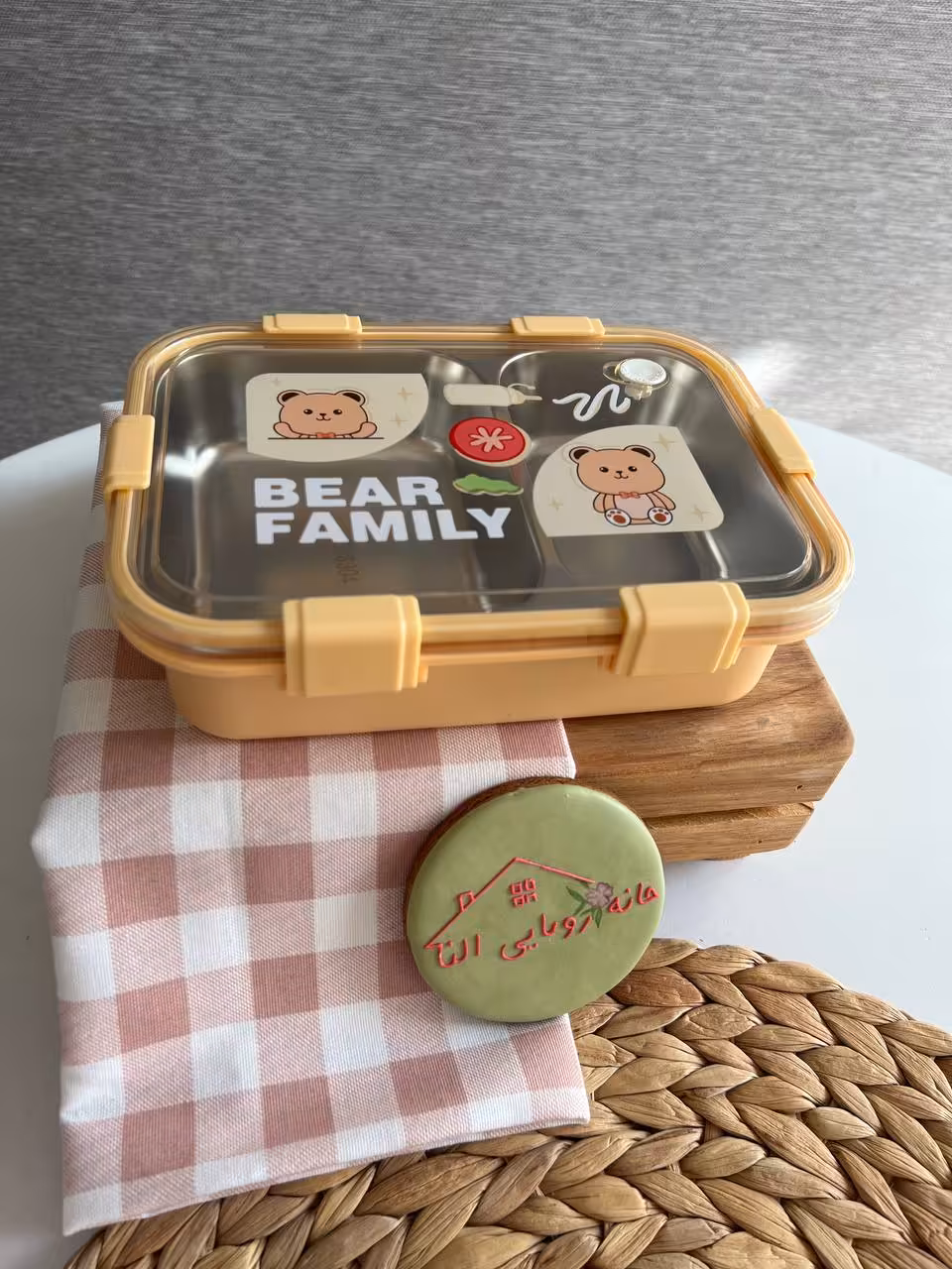 ظرف غذا داخل استیل خرسی کد 243