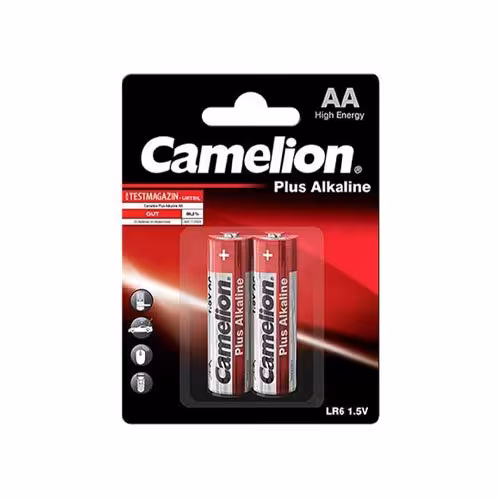 باتری قلم پلاس الکالاین کملیون(1.5ولت)بسته 2عددی