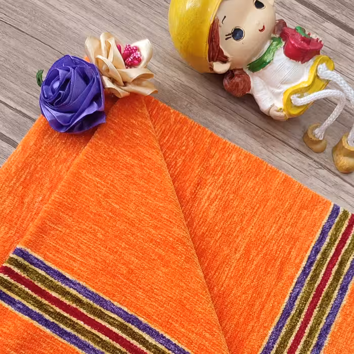 حوله مخمل دستباف طرح 2