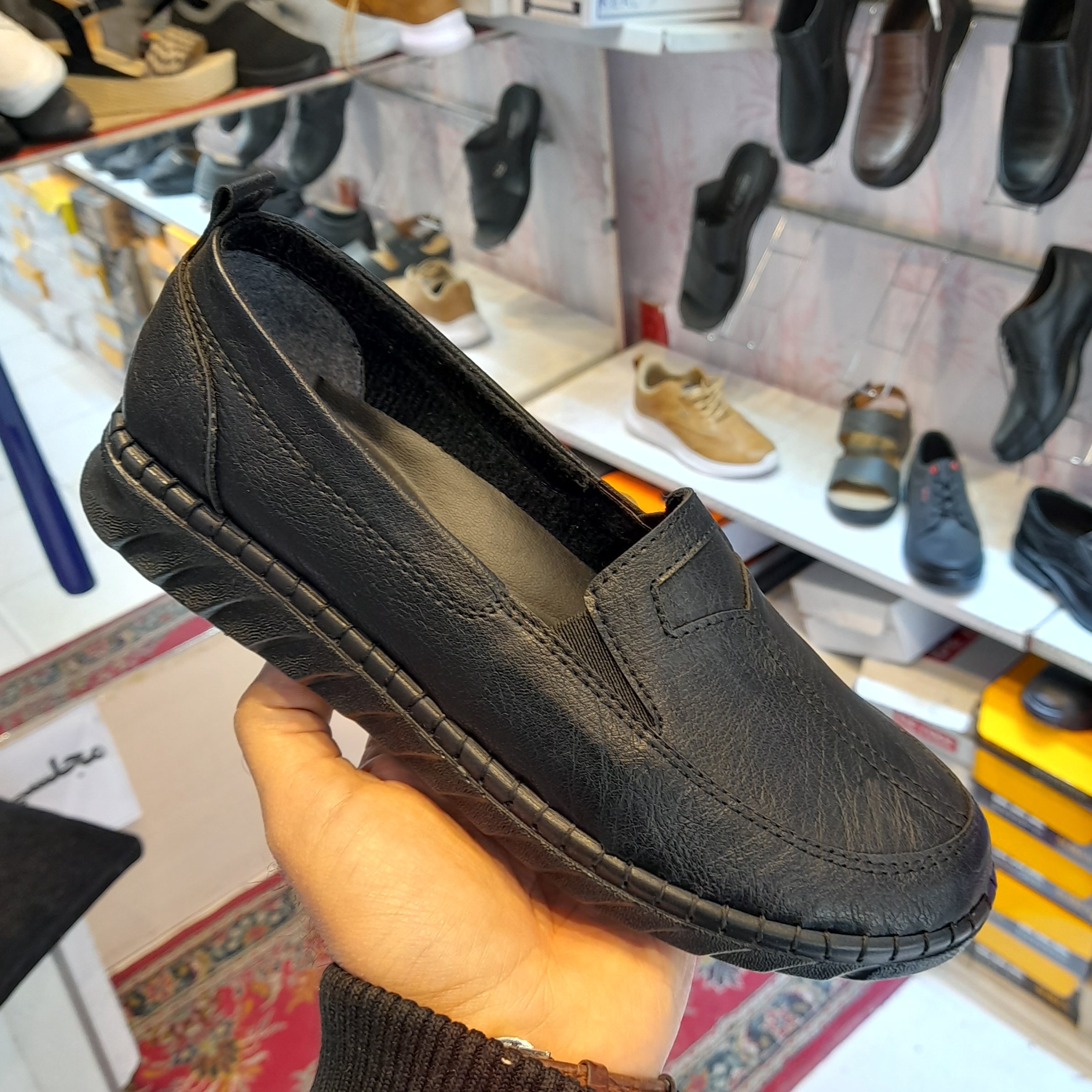 کفش زنانه طبی مدیکال راحتی اداری با کفی طبی ژله مخصوص کمر زانو خارپاشنه استفاده روزمره زمستانه حراج فصل عید نوروز مادر