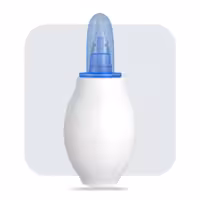 پوار بینی و فین گیر نوزاد وکودک تمام سیلیکونی مایا همراه سری اضافی و درپوش 