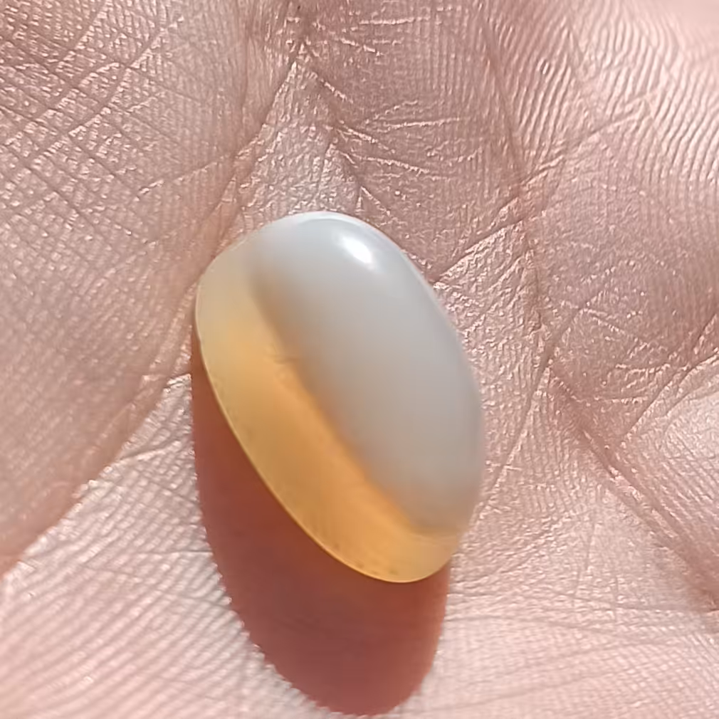 سنگ عقیق باباقوری دو پوست زیبا