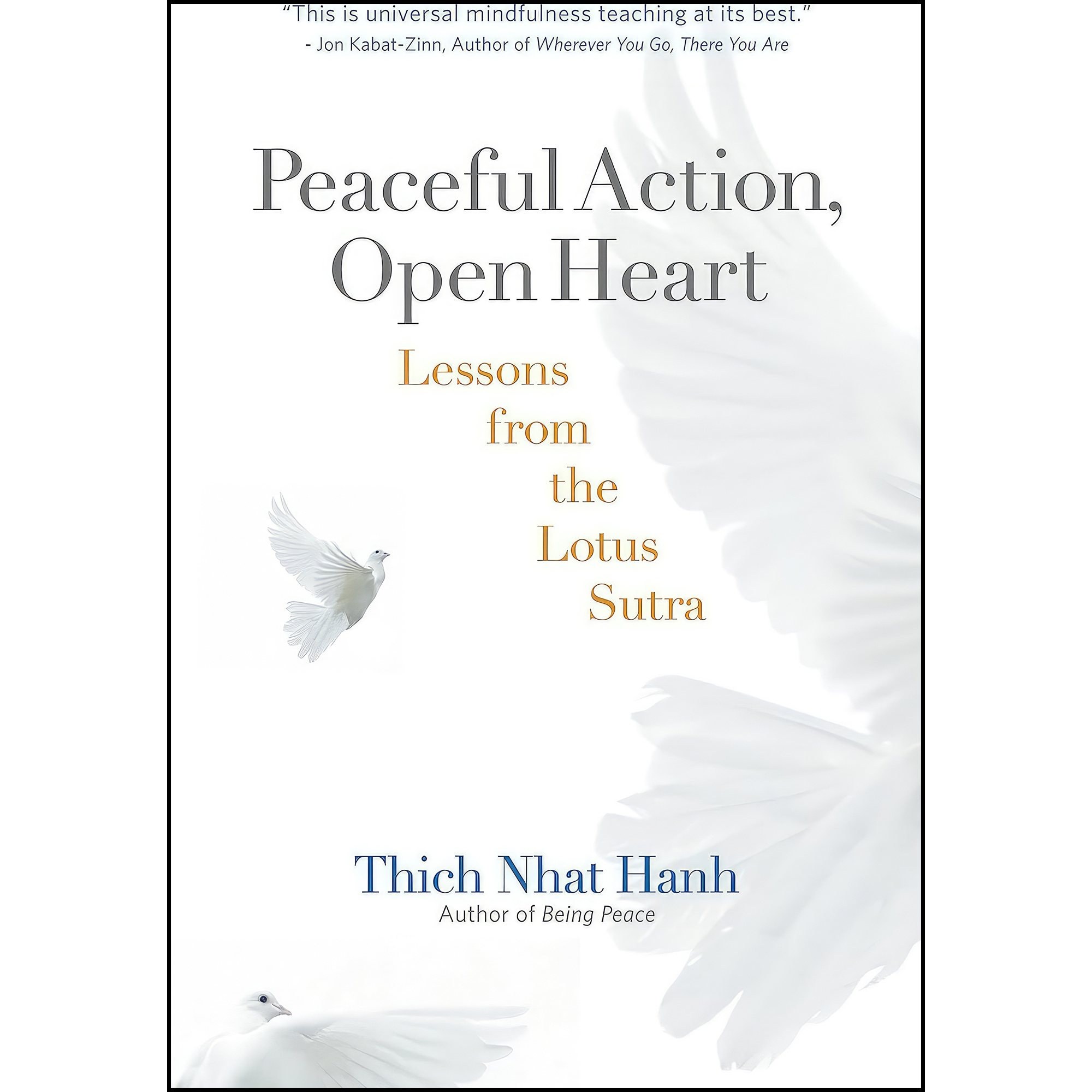 کتاب زبان اصلی Peaceful Action Open Heart اثر Thich Nhat Hanh