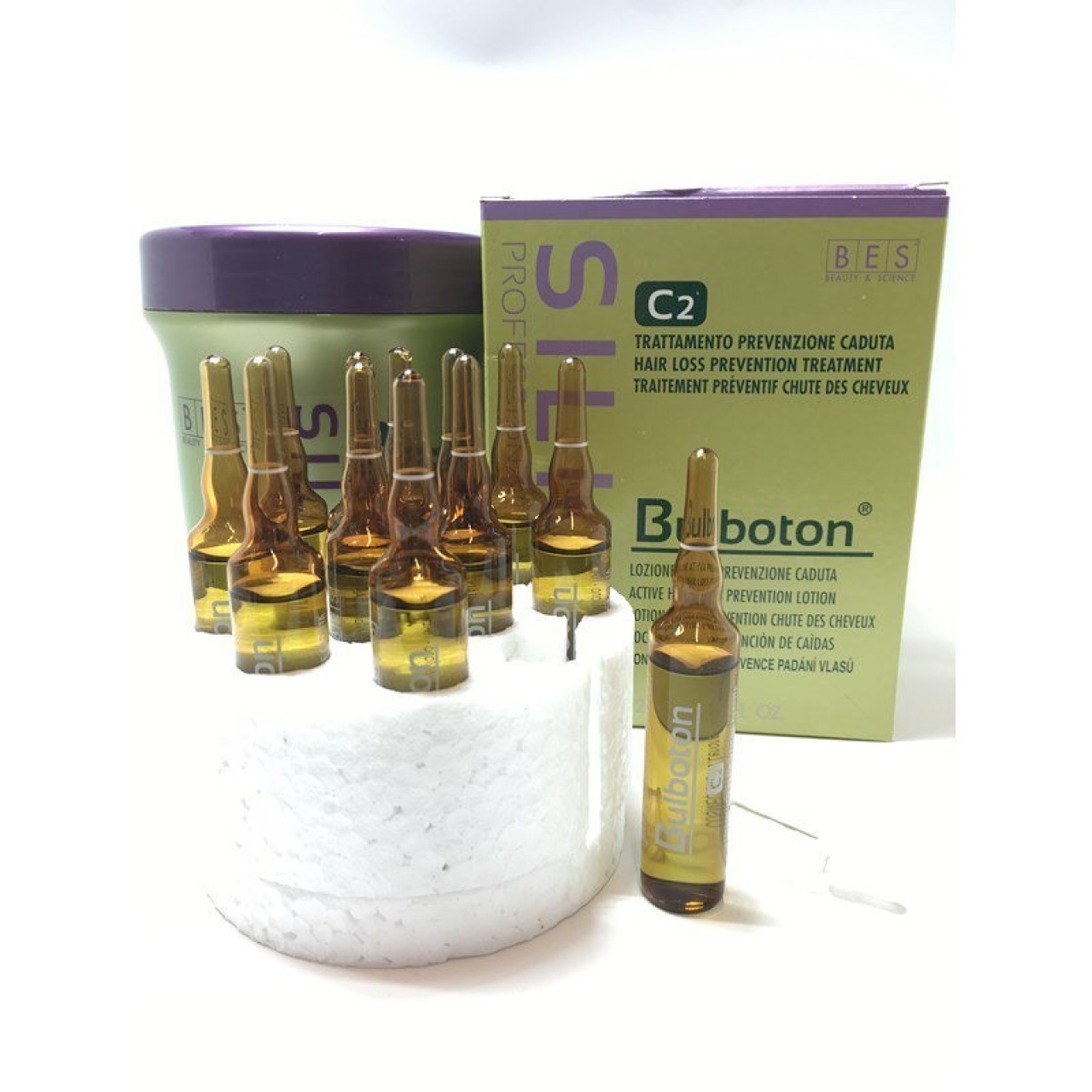 آمپول غیر تزریقی ضد ریزش 12 عددی بس BES