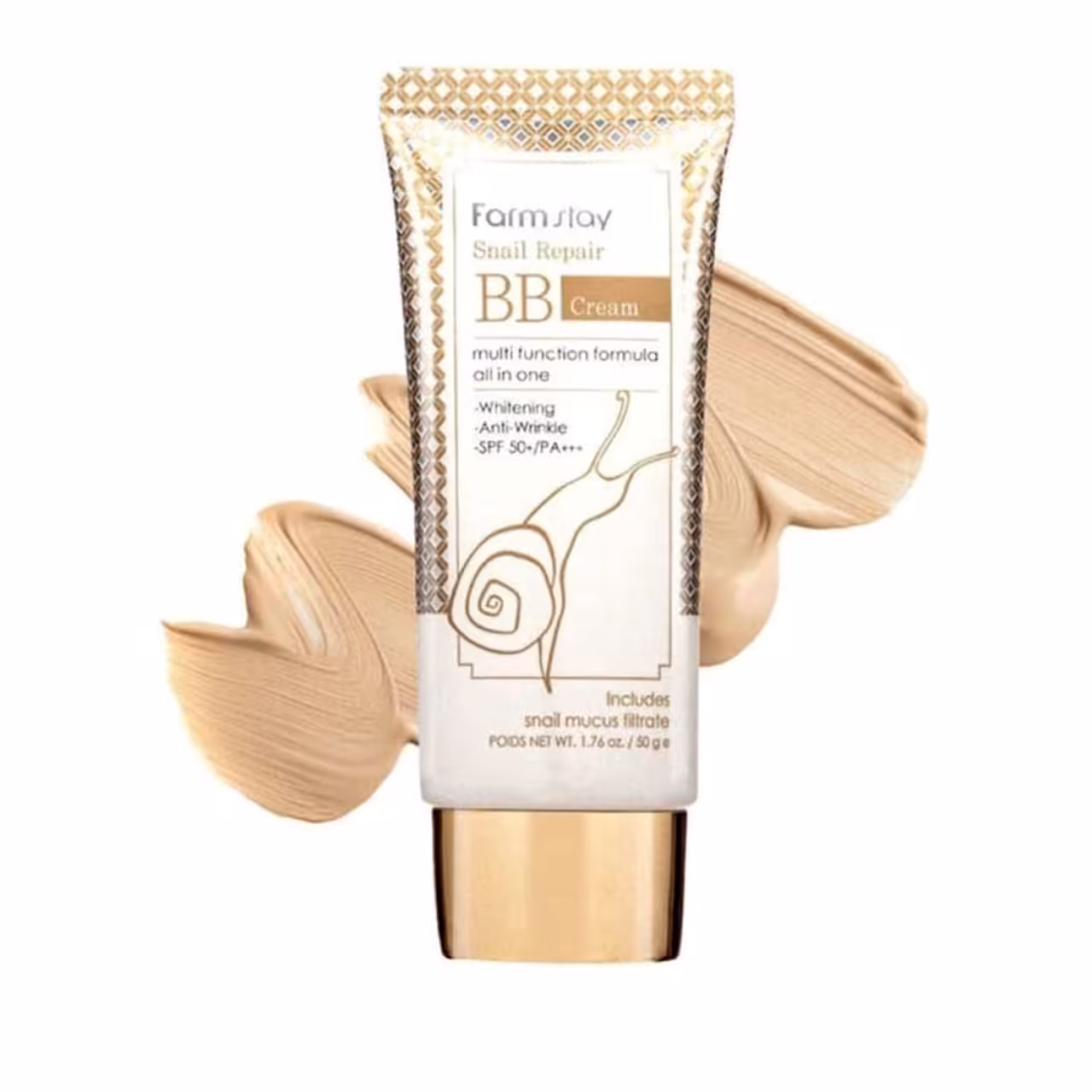 بی بی کرم فارم استی مدل ترمیم کننده حلزون SPF 50 وزن 50 گرم