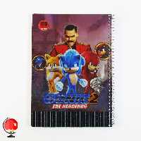 دفتر مشق 100 برگ سیمی طرح سونیک آپادانا