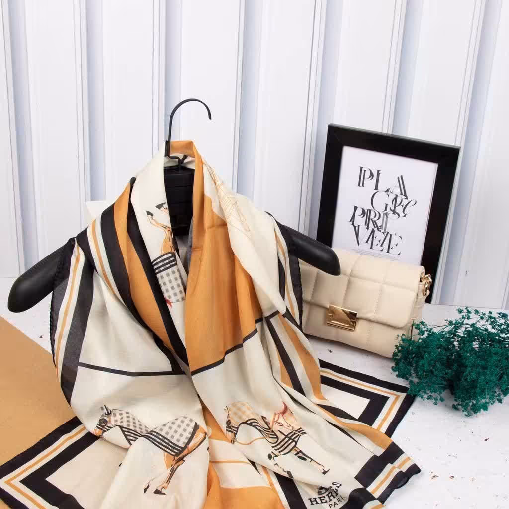 شال سوپر نخ  چاپ دیجیتال  دور دوخت کیفیت متفاوت  به هیچ عنوان سر نیست