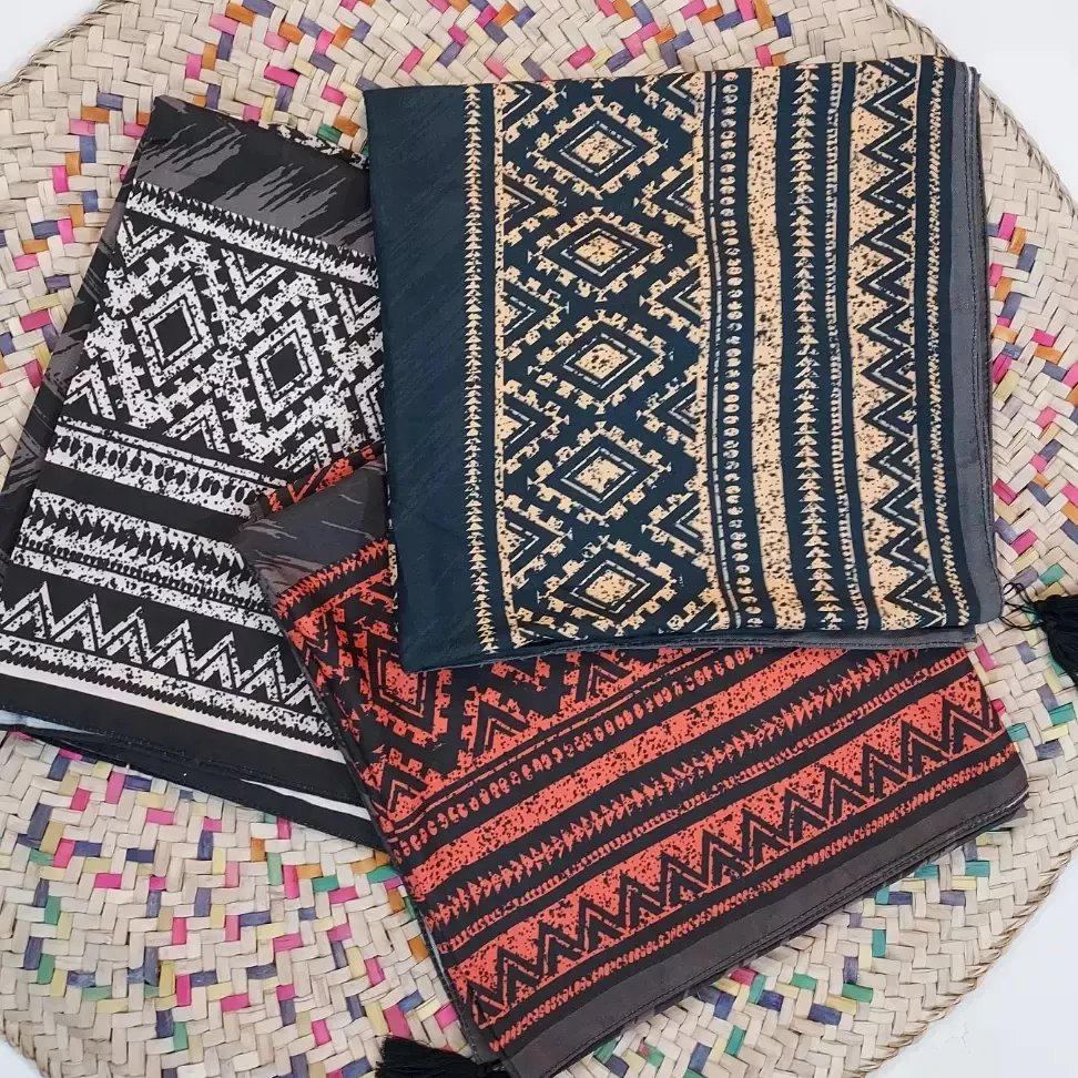 روسری منگوله دار مجلسی