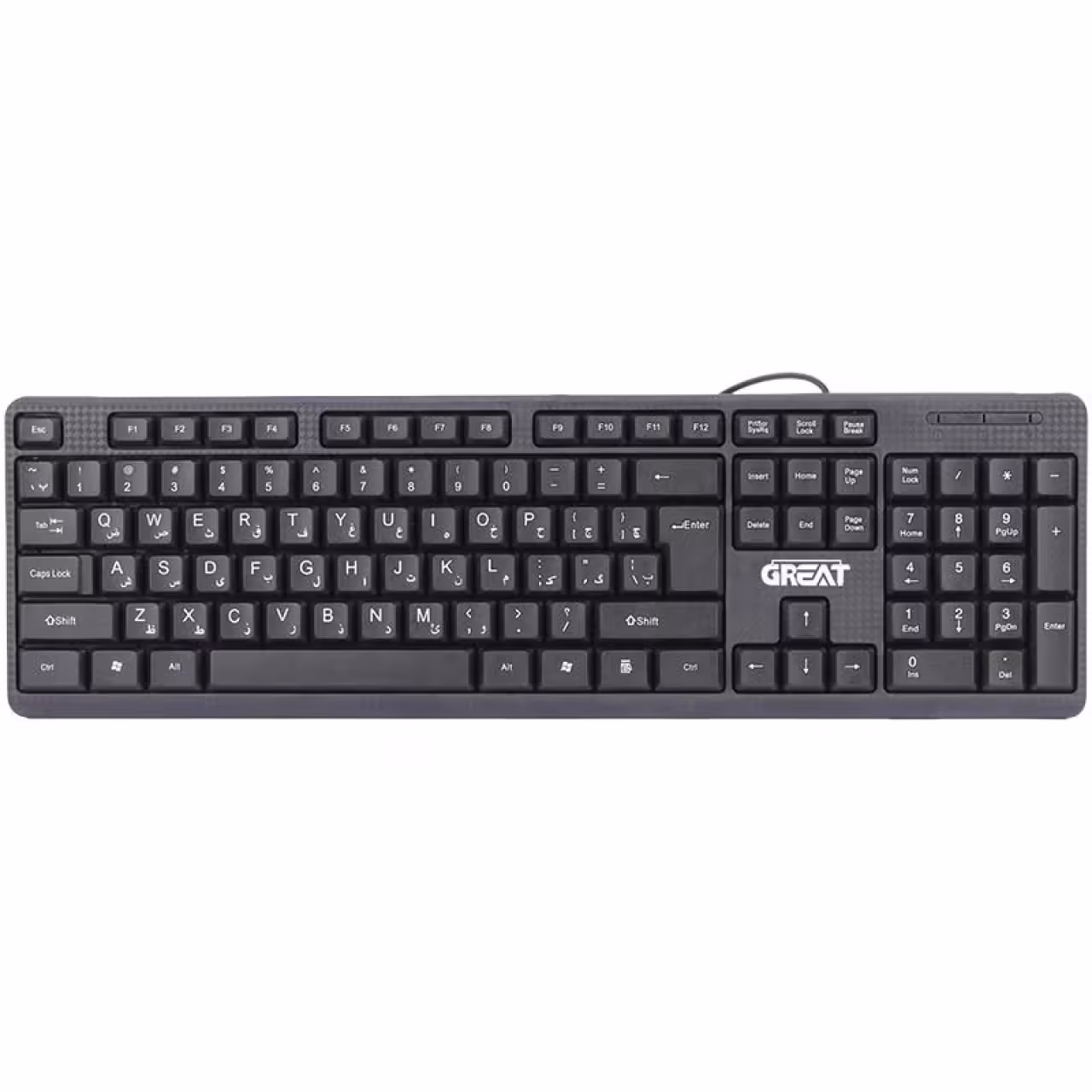 کیبورد سیمی گریت مدل GR-1040