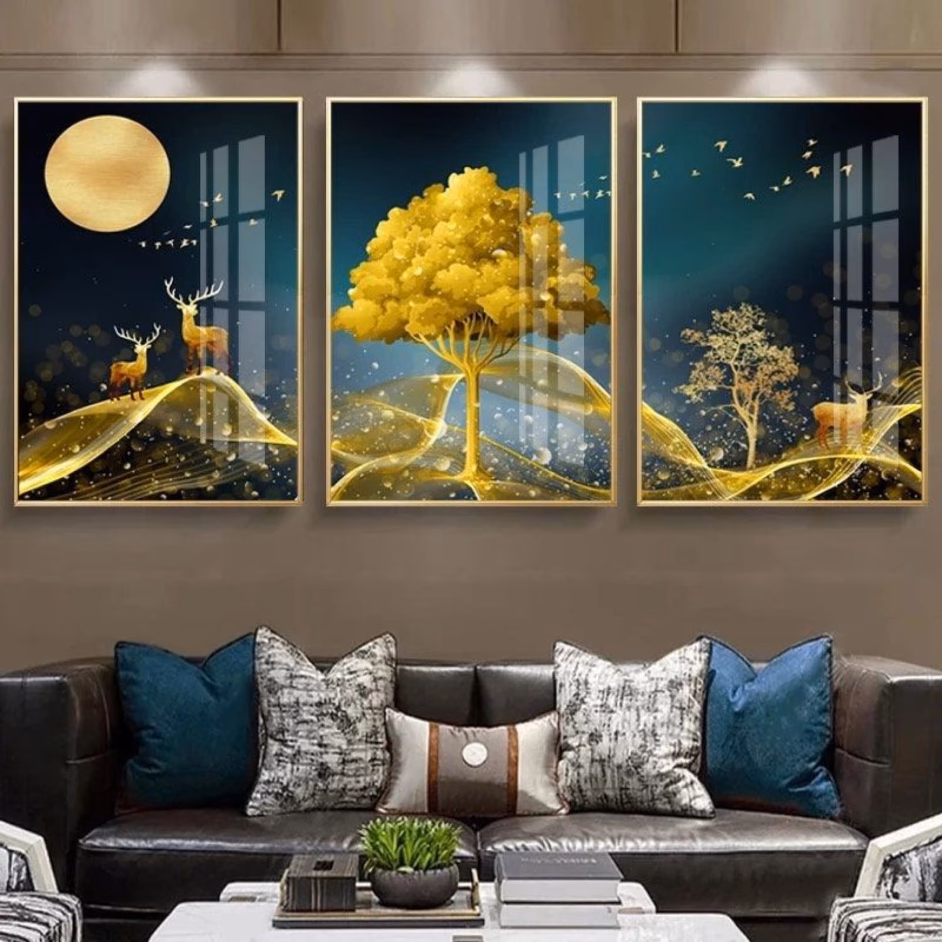 تابلو دکوراتیو 3تیکه کد 0023