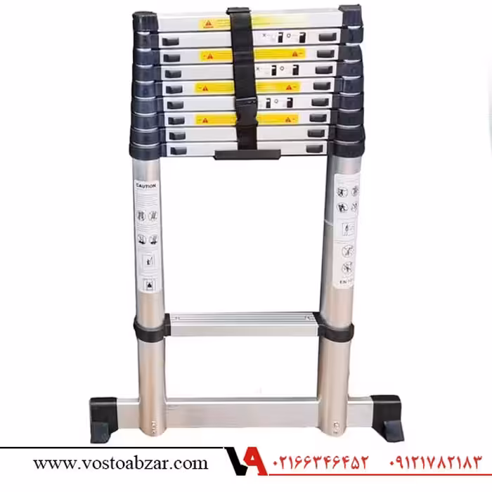 نردبان تلسکوپی 3.8 متری اینتیمکس مدل 3.8m