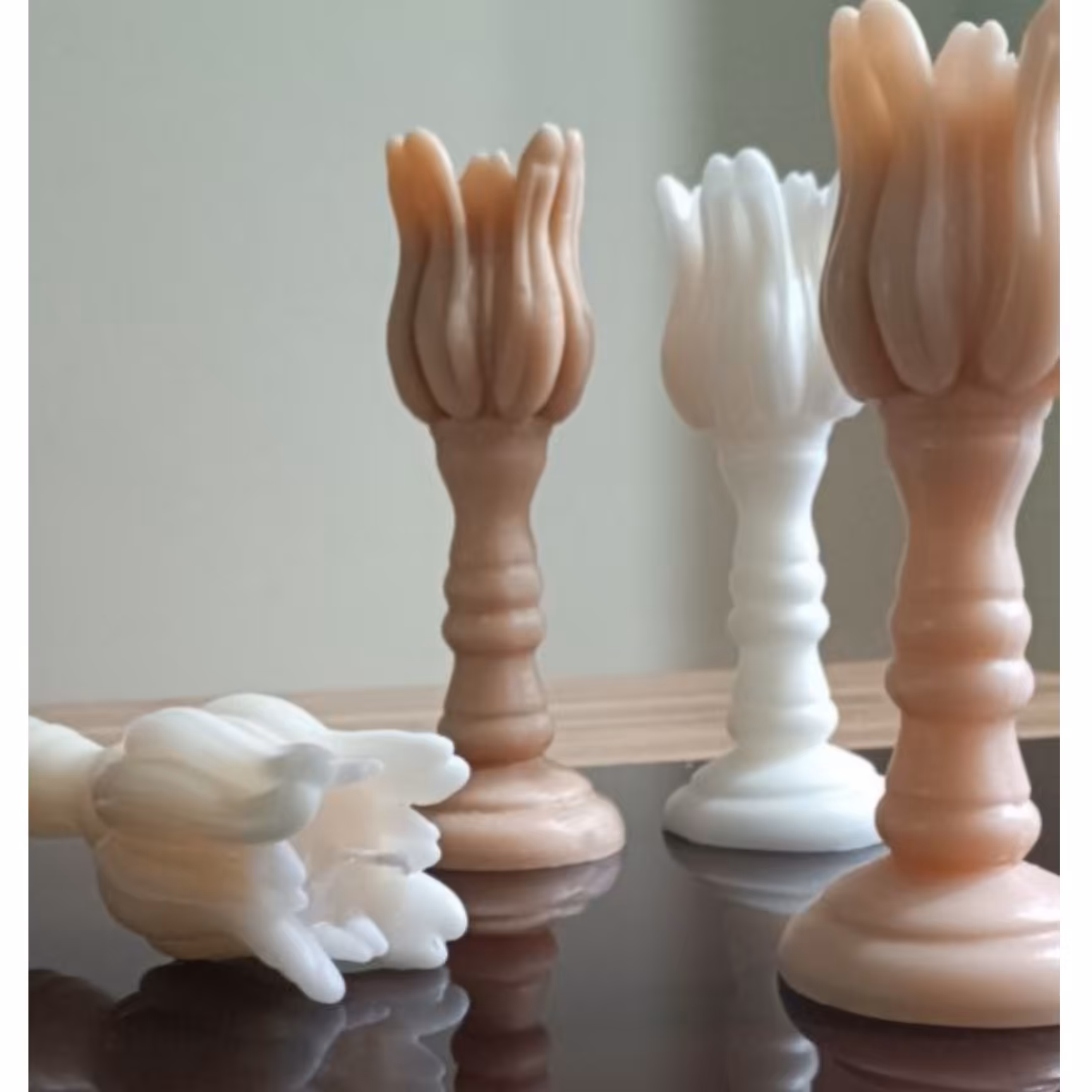 شمع لاله پایه دار