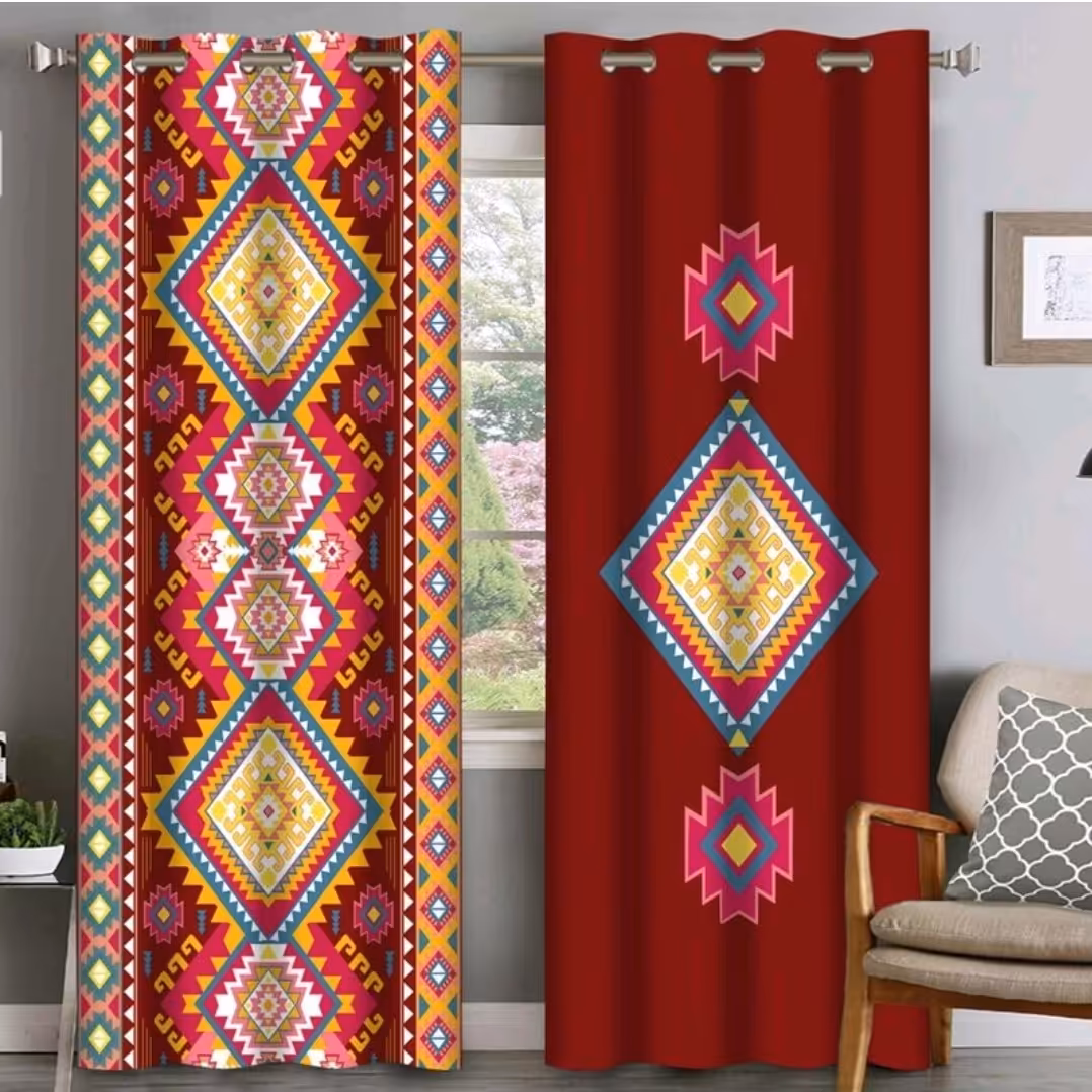 پرده مخمل دکوری پارت 28