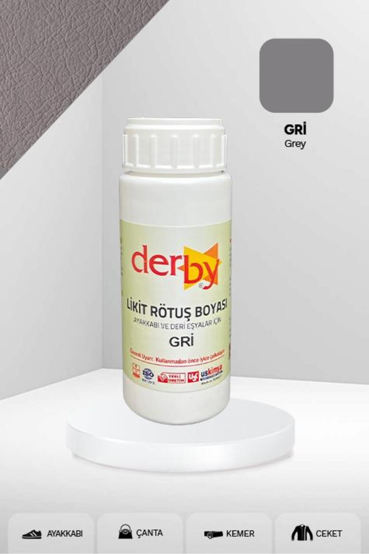 مراقبت کفش خاکستری پوشش رنگ روتوش شدید برای وسایل چرمی 100 میل رنگهای کارتلا Derby