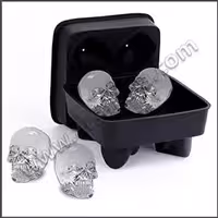 قالب یخ و ژله طرح اسکلت