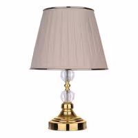 آباژور رومیزی مدل 2گوی کریستالی 101