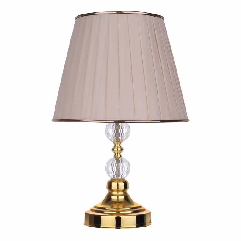 آباژور رومیزی مدل 2گوی کریستالی 101