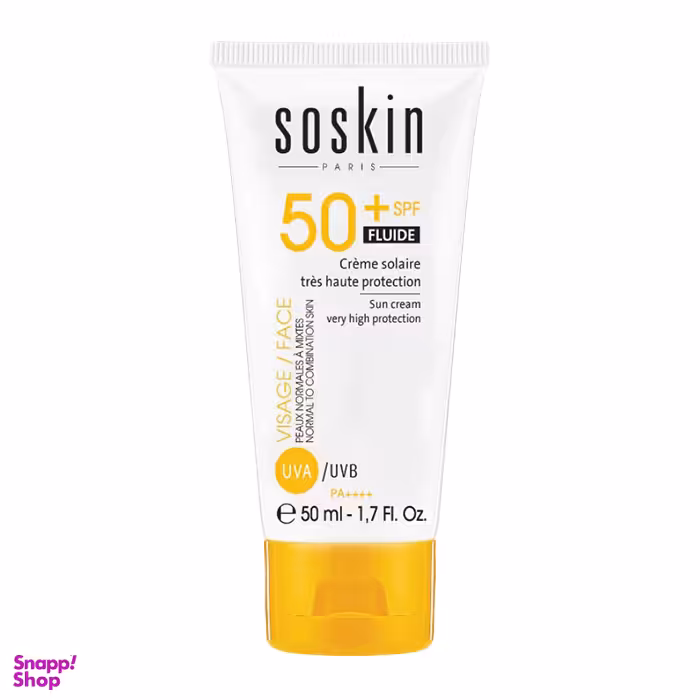 ضد آفتاب بدون رنگ سسکین مدل High Protection حجم 50 میلی لیتر