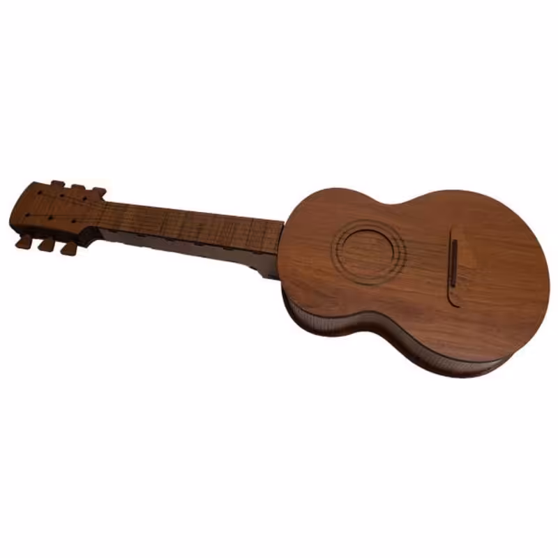 جعبه هدیه طرح گیتار کد 26