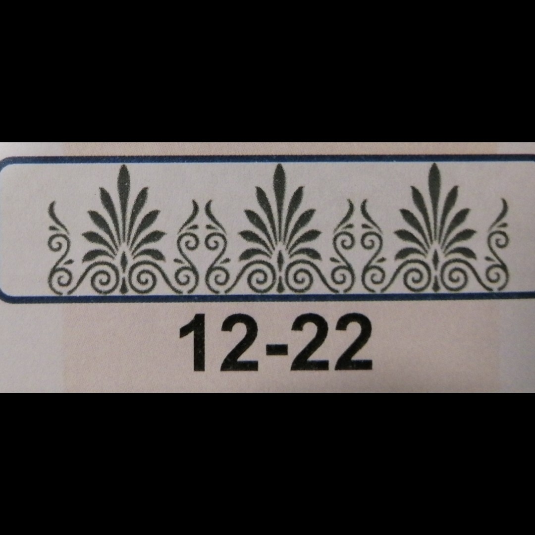 شابلون طرح حاشیه کد 22 سایز 40 در 12