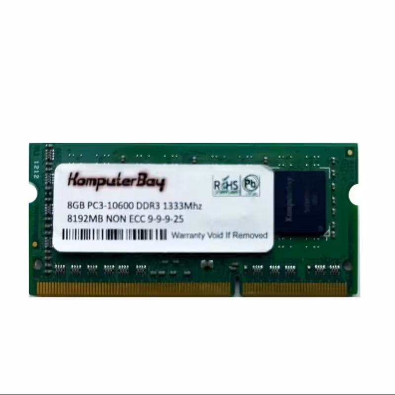 رم لپ تاپ DDR3 کامپیوتربای مدل  1333MHz ظرفیت 8 گیگابایت