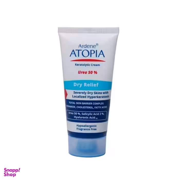 کرم مرطوب کننده آردن (Ardene) سری Atopia مدل Eczopro حاوی %50 اوره حجم 50 میلی لیتر