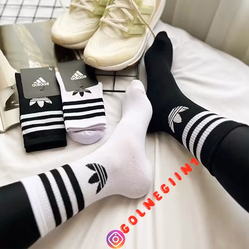 جوراب ساق بلندکش انگلیسی دوجفتی