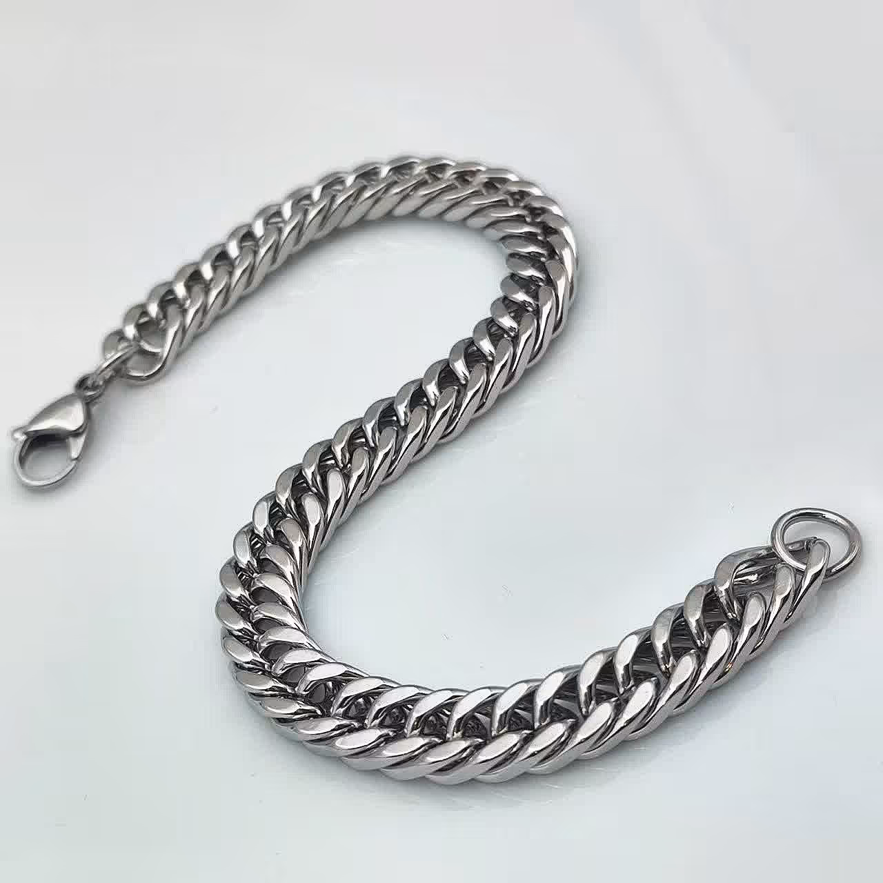 دستبند کارتیر استیل 316 با کیفیت رنگ عالی و با کیفیت کد 3