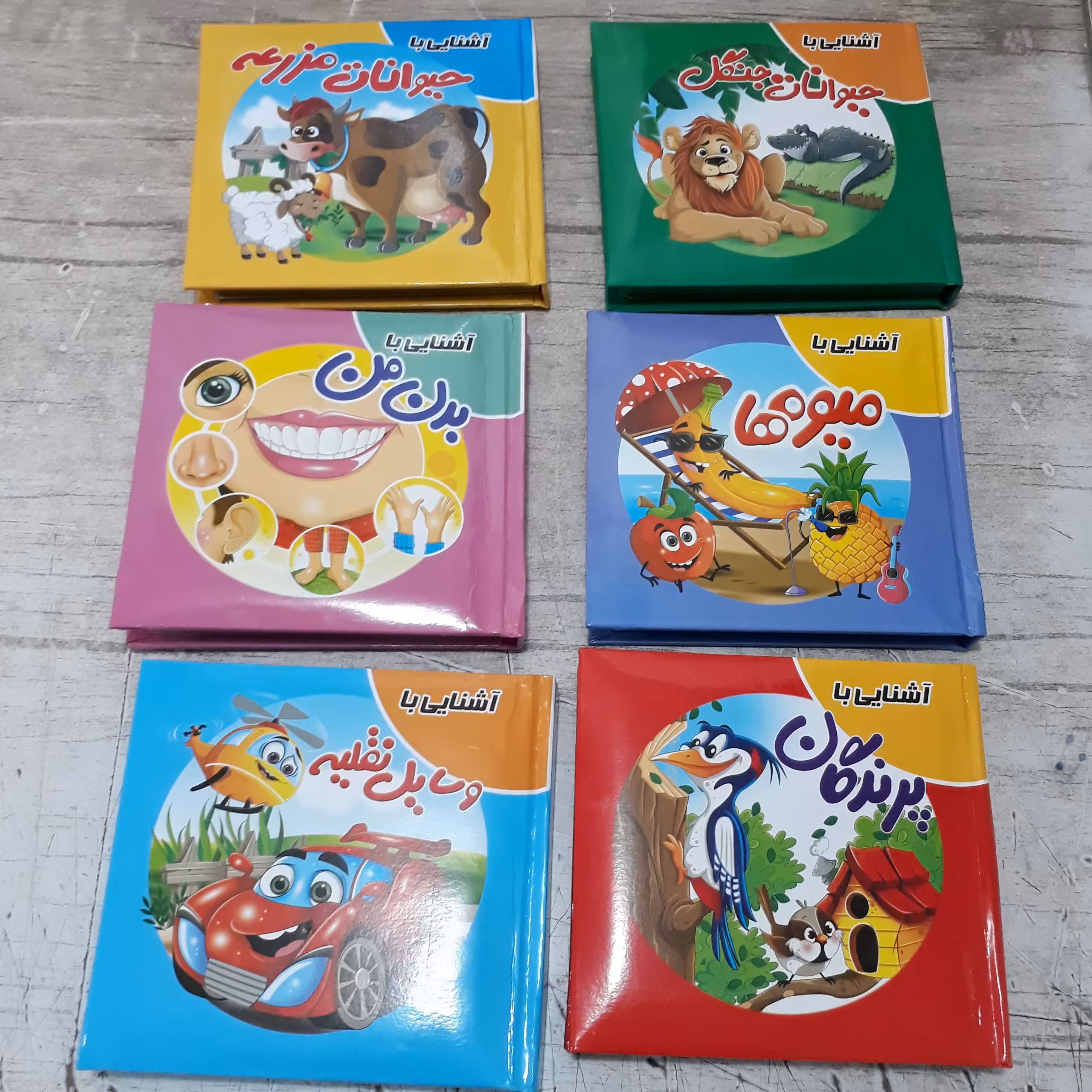 کتاب مجموعه  پازل همراه با شعر   انتشارات آدرینا جلد سخت