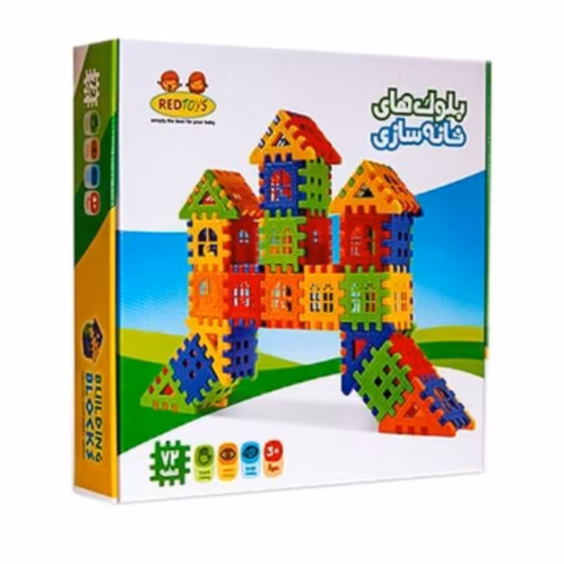 بلوک های خانه سازی 72 تکه