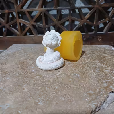 قالب سیلیکونی مار نماد سال 1404 مدل شماره 2