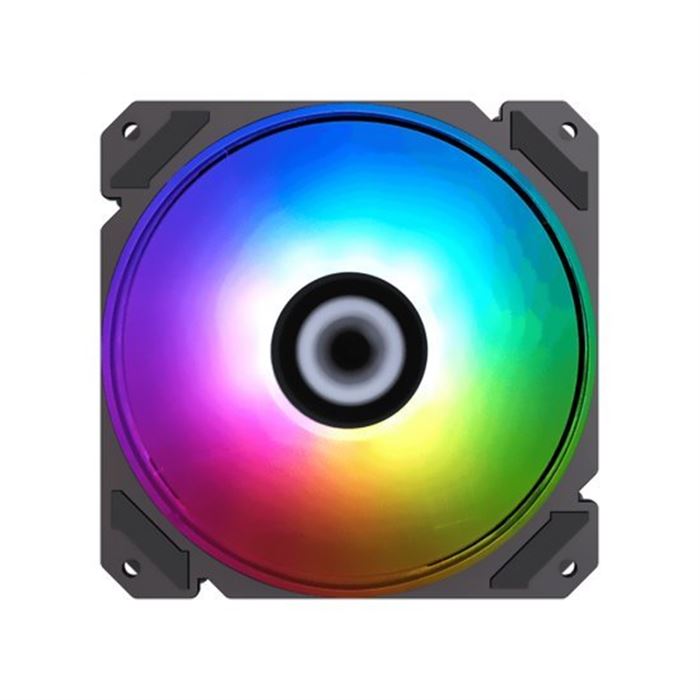فن کیس گیم مکس مدل FN-12 Rainbow-C9