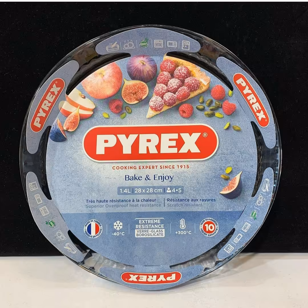 تابه پیتزا پیرکس فرانسه سایز متوسط 28 سانت