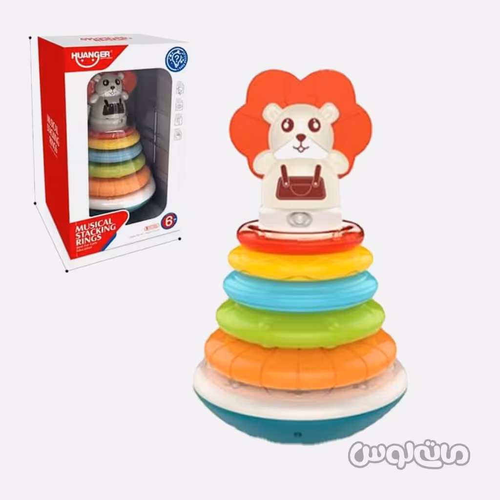 اسباب بازی حلقه هوش موزیکال شیر هانگر

