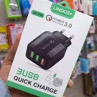 شارژر دیواری لیندو (LINDOS+) مدل LN-CH04 