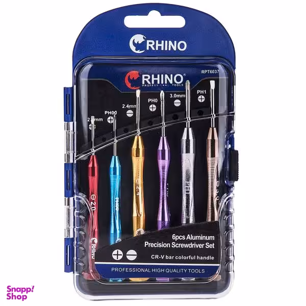 پیچ گوشتی ساعتی رینو مدل RPT6037 مجموعه 6 عددی