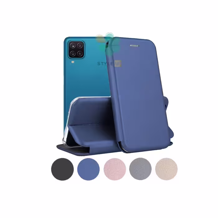 کیف کلاسوری چرمی گوشی سامسونگ Samsung Galaxy A12 Nacho