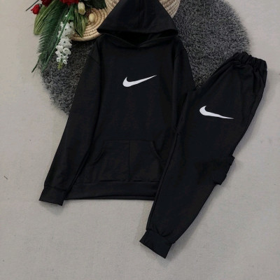 ست هودی و شلوار گلکسی اعلا مدل نایک(مناسب خانم و آقا)