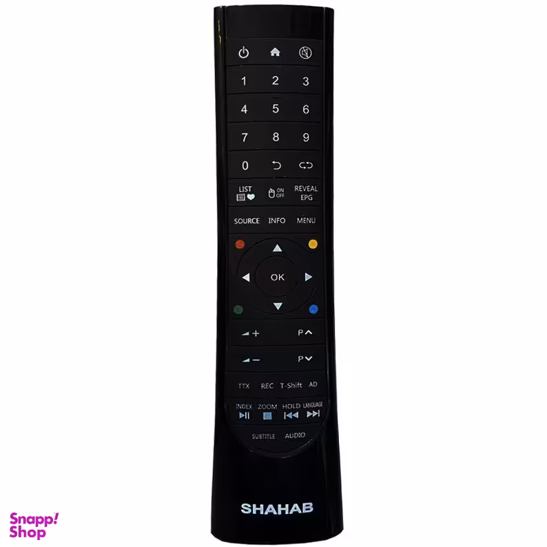 ریموت کنترل تلویزیون شهاب مدل 021
