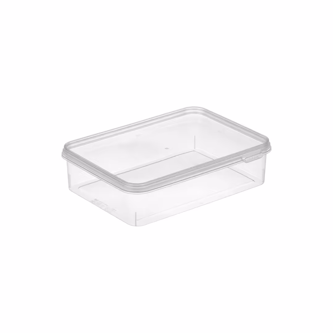  ظرف نگهدارنده فریزری  675 سی سی  کارتن 150 عددی - فروش عمده ظرف مایکروویوی درب دار