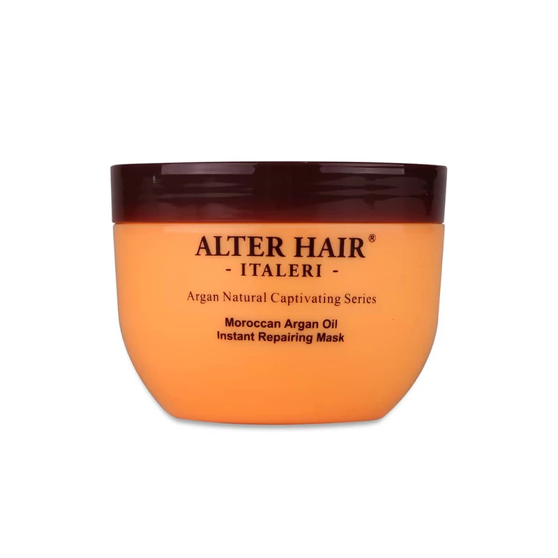 ماسک مو آلترهیر مدل آرگان حجم 500 میلی لیتر | ALTER HAIR ITALERI ARGAN OIL REPAIRING MASK
