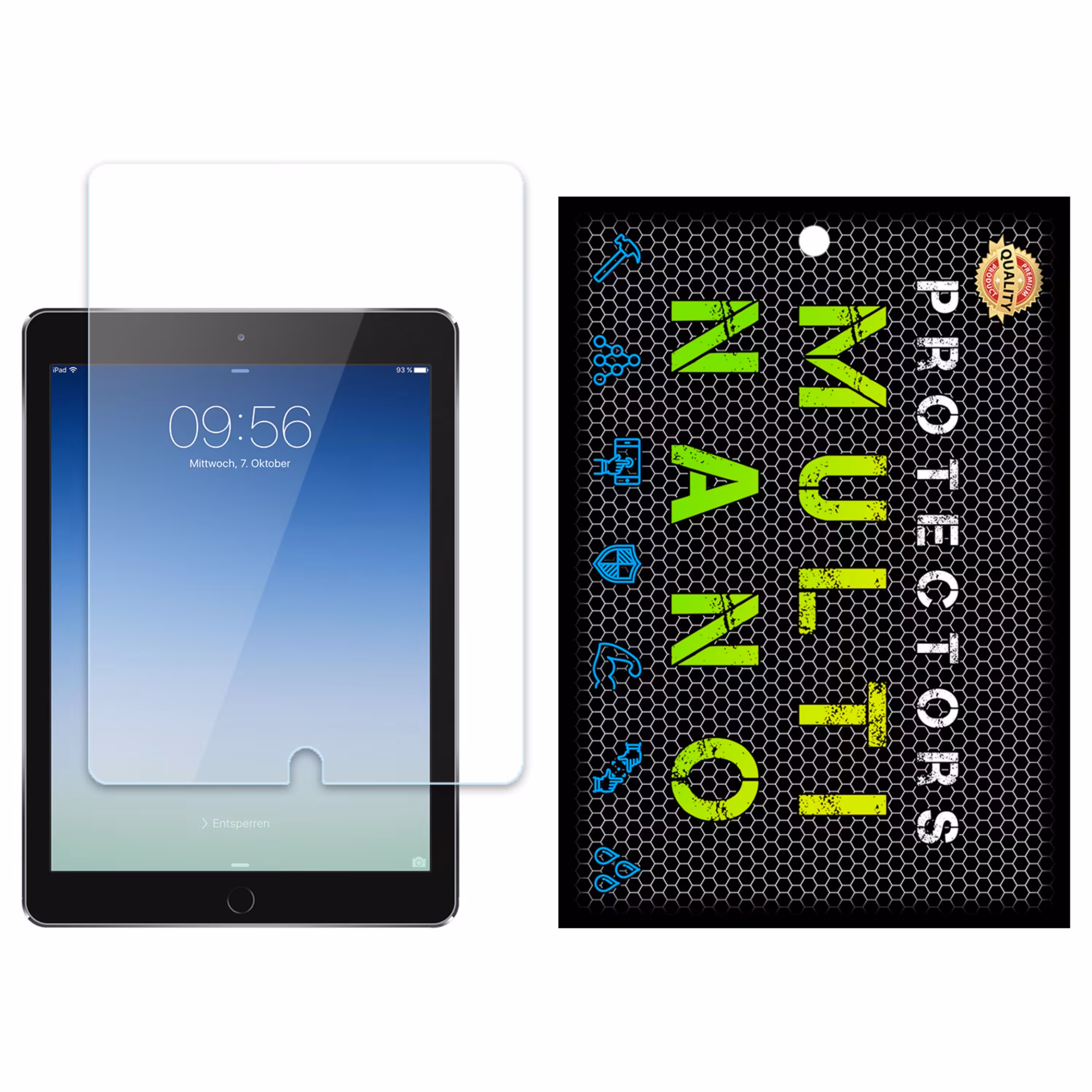 محافظ صفحه نمایش MultiNano مدل X-S1N مناسب برای تبلت اپل iPad Air 1 2013