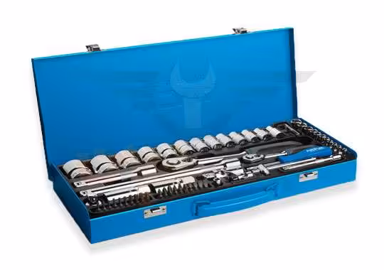 جعبه بکس نووا 60 پارچه 1/2 و 1/4 اینچ nova nts 7016