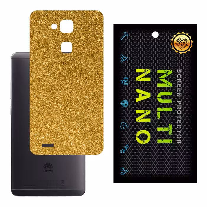 برچسب پوششی MultiNano مدل X-G1F-Gold برای پشت موبایل هوآوی Mate 7