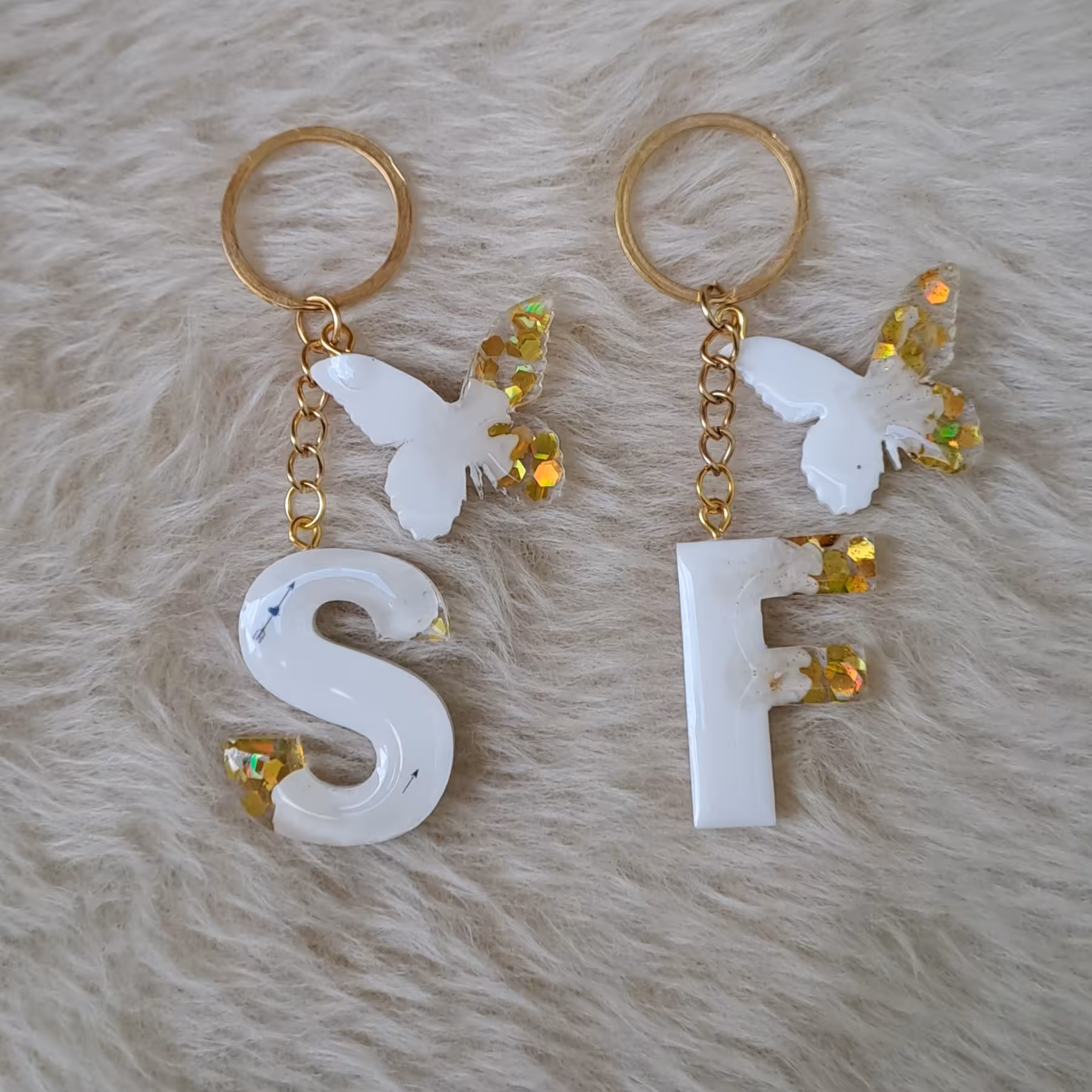 جاکلیدی رزینی حرف S و F