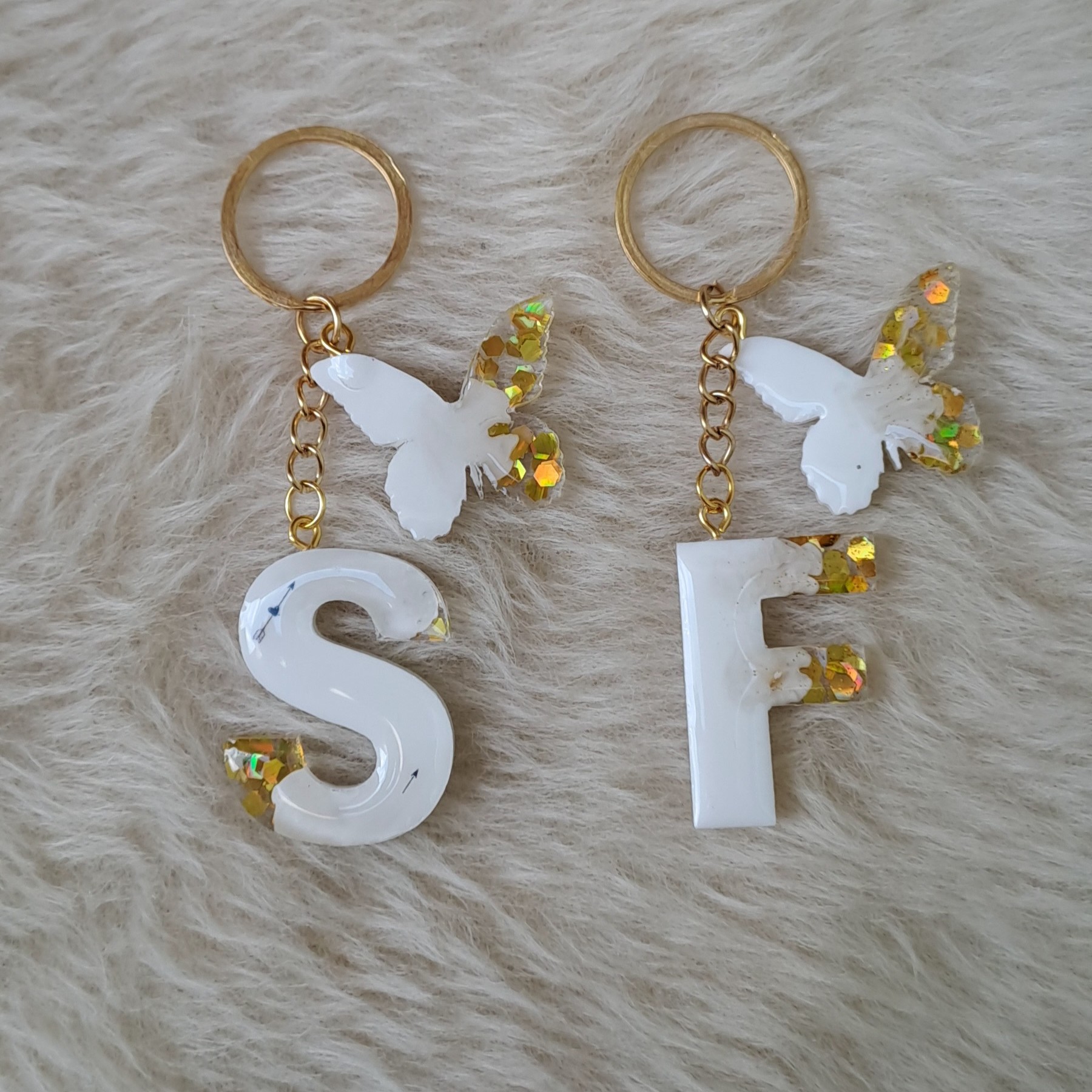 جاکلیدی رزینی حرف S و F