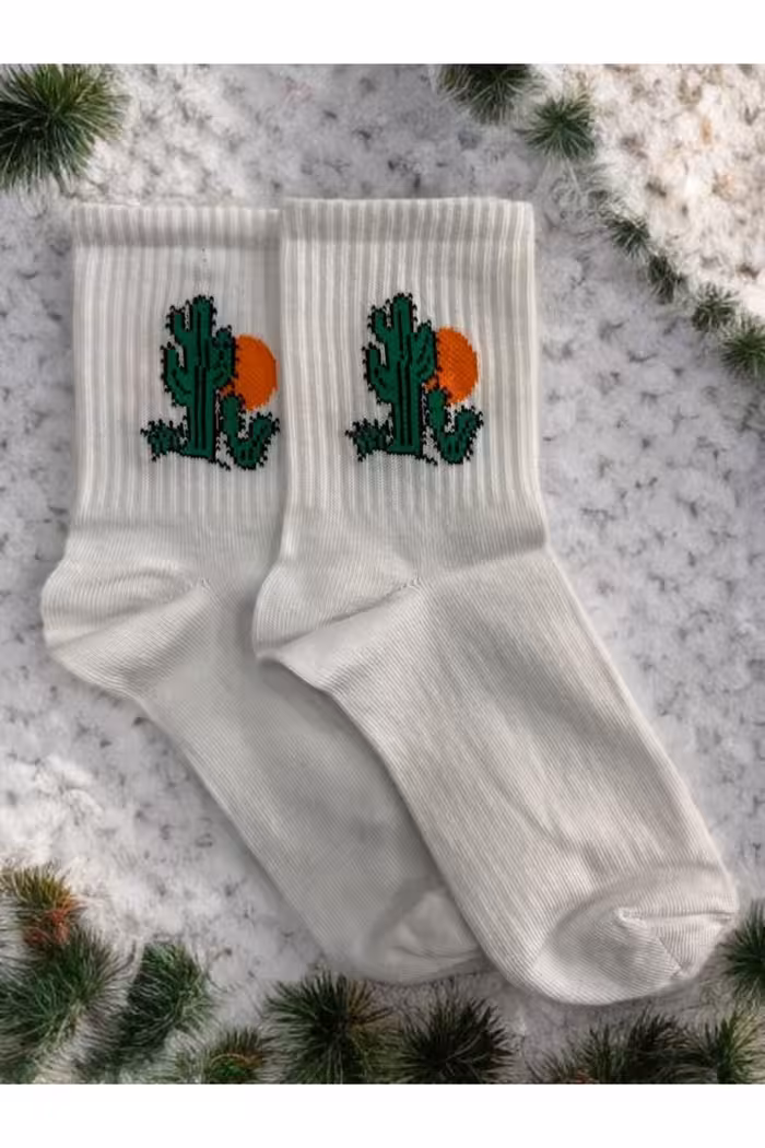 جوراب چند رنگ مردانه و زنانه تنیس کالج 6 ساله Forever