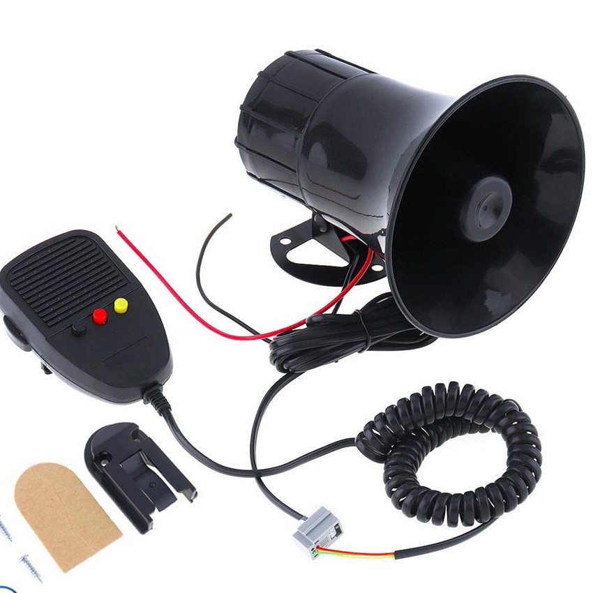 آژیر و بلندگو پلیسی