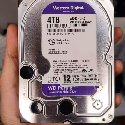 هارد 4ترابایت وسترن دیجیتال با گارانتی
