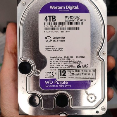 هارد 4ترابایت وسترن دیجیتال با گارانتی